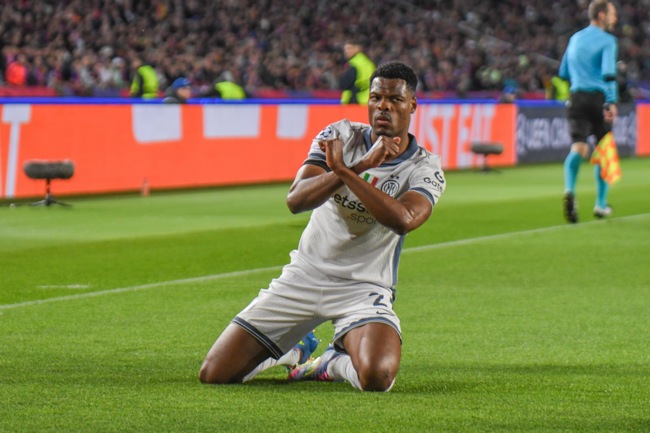 CALCIO - UEFA Champions League - FC Barcelona Vs Inter - FC Internazionale