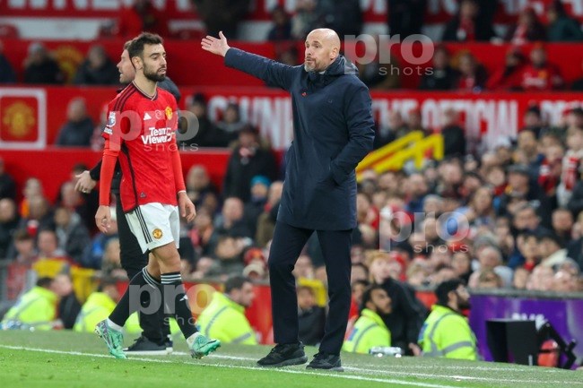 Manchester United v Luton Town Premier League 11/11/2023.