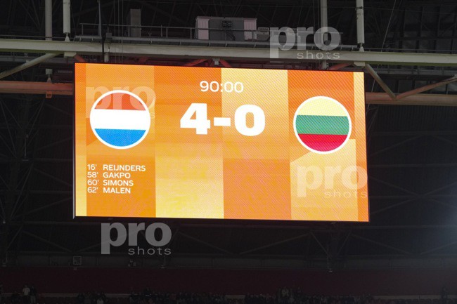 Netherlands - Lithuania