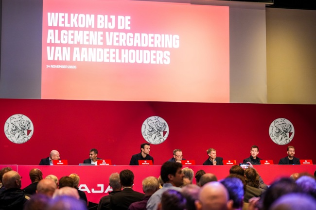 Ajax AVA vergadering 2025
